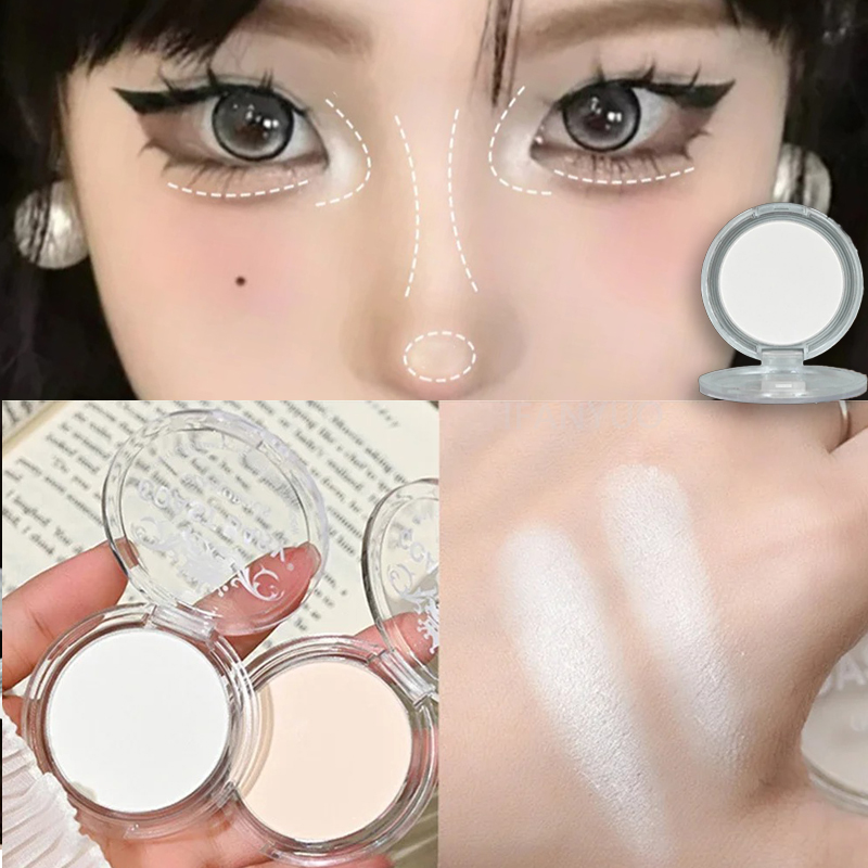Fenty Beauty Makeup Highlighter - Single Matte Highlighter Palette White Beige