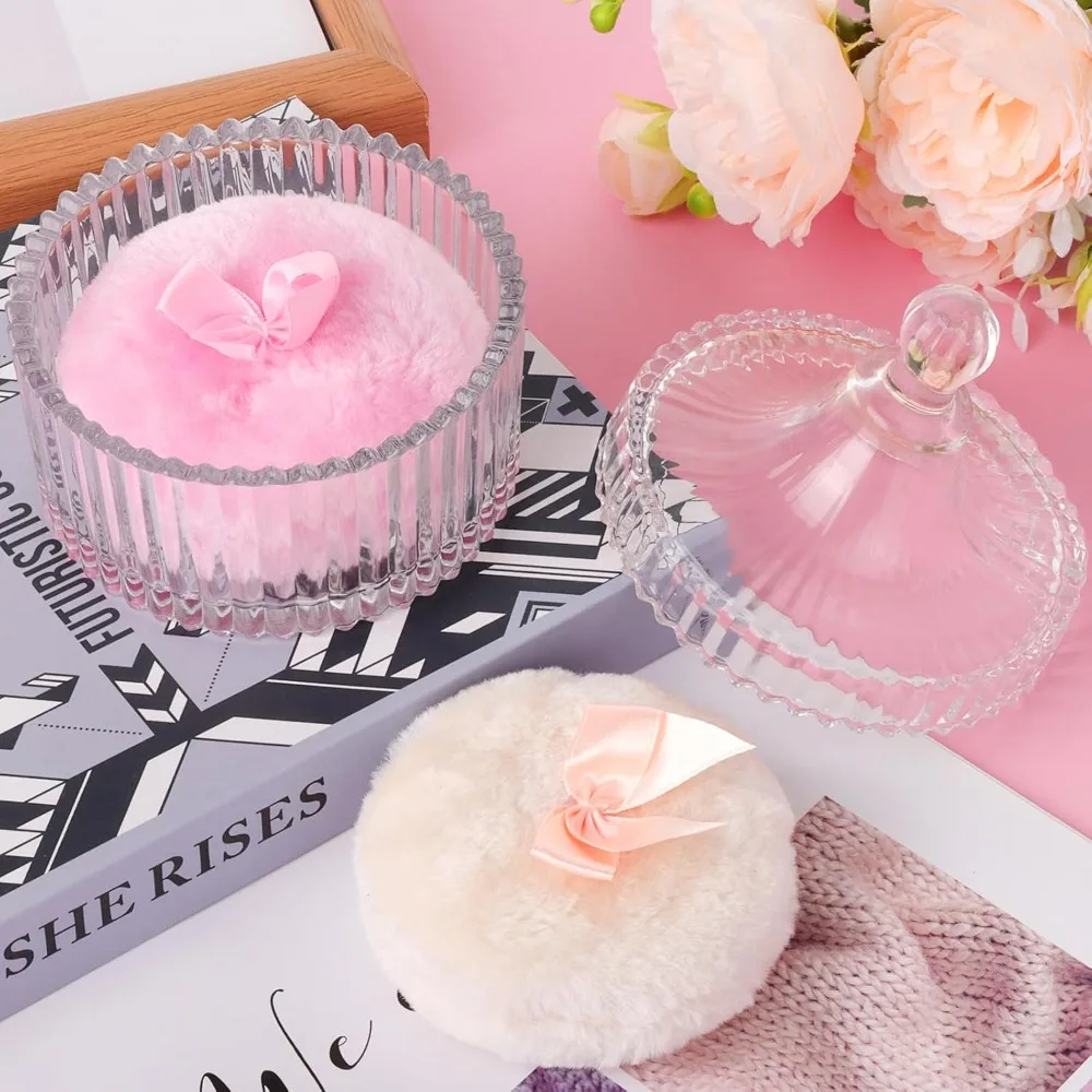 Beauty Makeup Tool Collection - 3PCS Makeup Organizer Set Velvet Powder