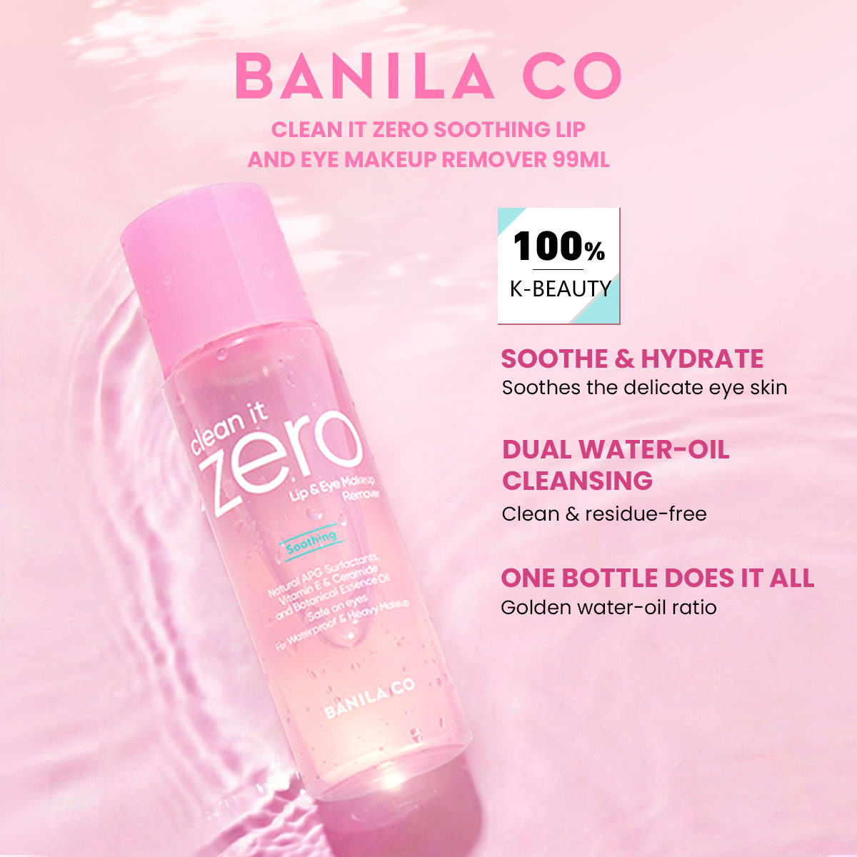 Beauty Makeup Vanity - BANILA CO Clean it Zero Soothing