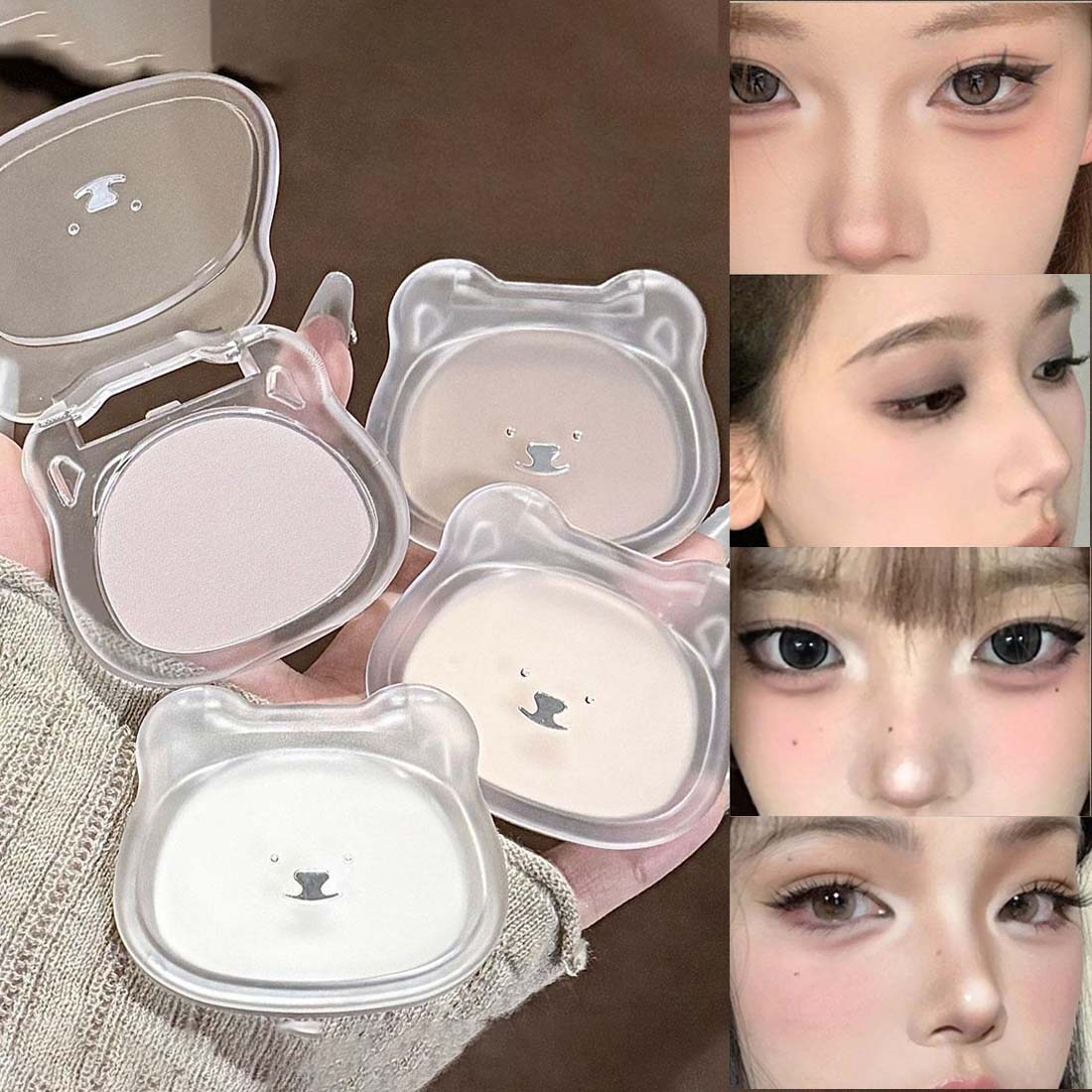 Fenty Beauty Makeup Highlighter - Kakashow Matte Highlighter Silky Smooth Powder