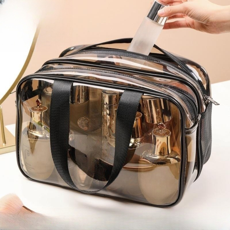 Beauty Makeup Tool Collection - 1 Piece Double Layered Large Capacity