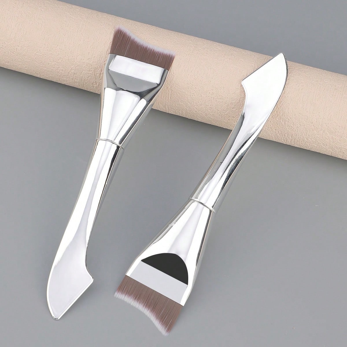 Beauty Makeup Design - Upgraded Crescent Design Foundation Makeup Brush