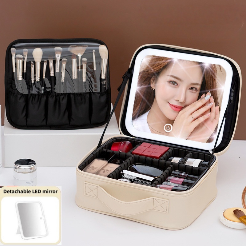 Large Capacity Women's Makeup  - Beauty Makeup Light recension och pris
