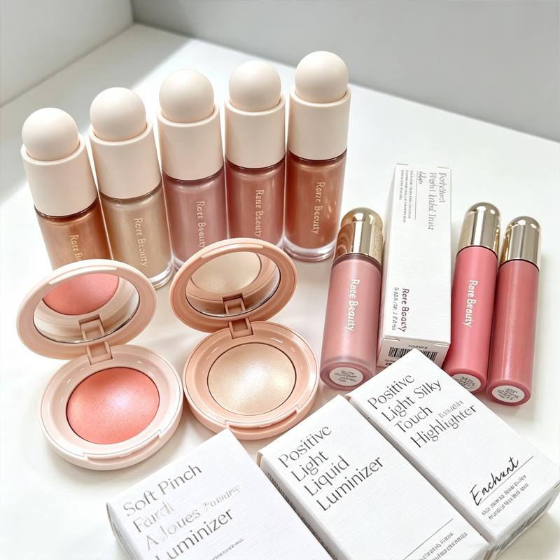 Rare Beauty Powder Blush Highl - Rare Beauty Makeup Kit recension och pris