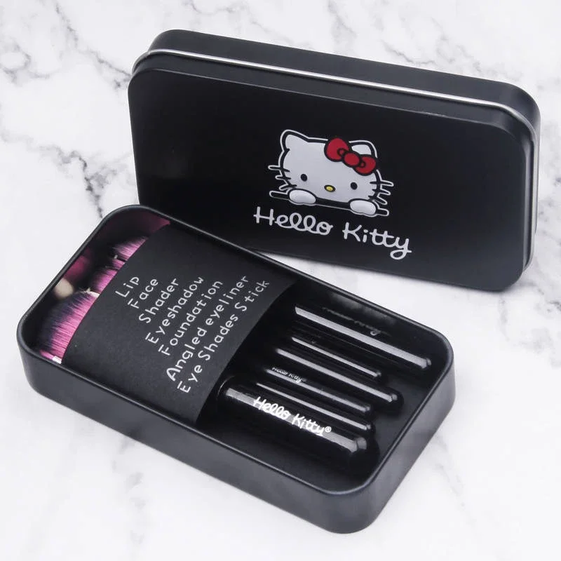 Kawaii Hello Kitty Makeup Brus - Beauty Y Makeup recension och pris