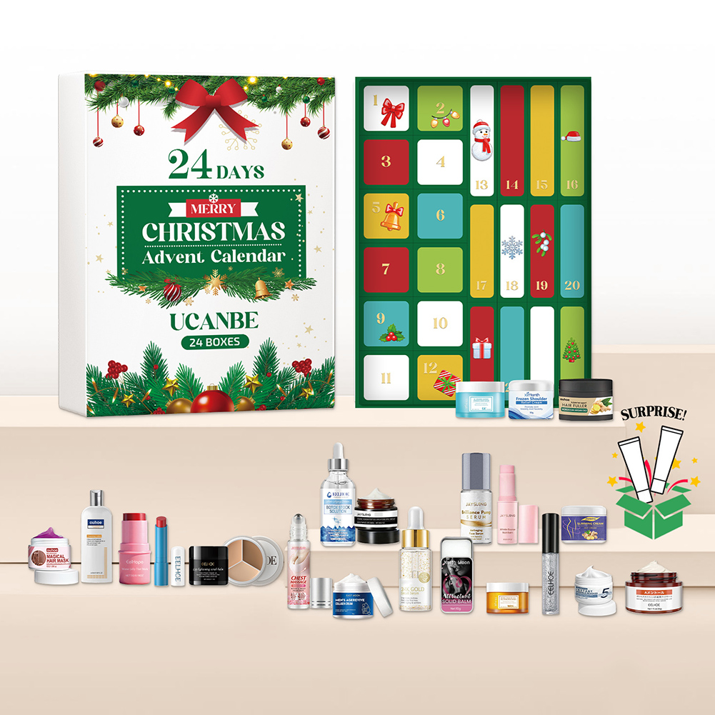 Xmas Beauty Box Beauty Skincar - Beauty Makeup Advent Calendar recension och pris