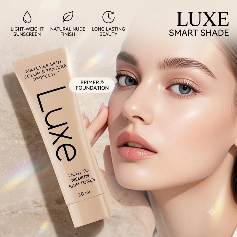 LUXE Smart Shade Adapting Liqu - Beauty Makeup Light recension och pris