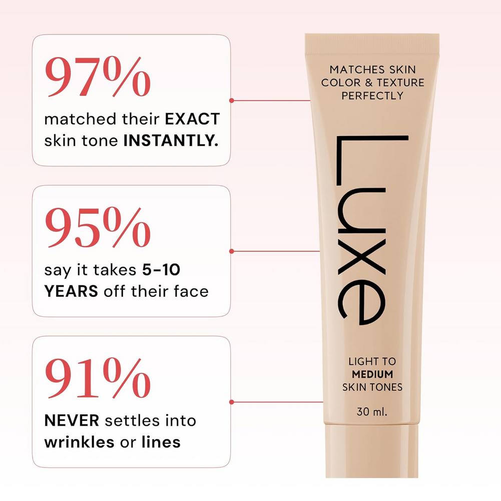 LUXE Smart Shade Adapting Liqu - Beauty Makeup Light recension och pris