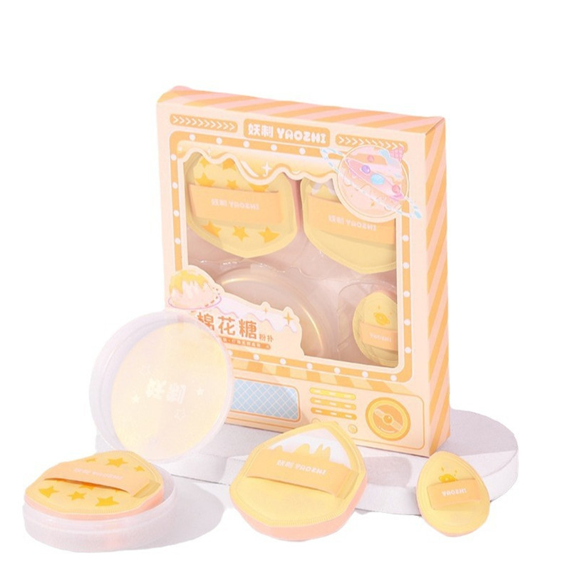 YAOZHI 3PCS Makeup Blending Pu - Beauty Makeup Tool Collection recension och pris