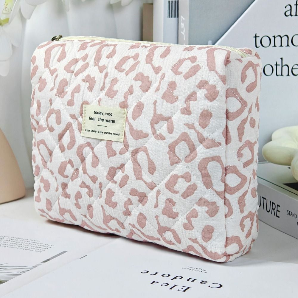 Quilted Cotton Handheld Makeup - Beauty Makeup Vanity recension och pris
