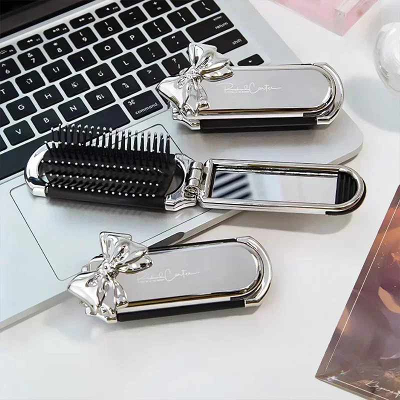 New Sliver Bow Folding Combs w - Beauty Makeup News recension och pris