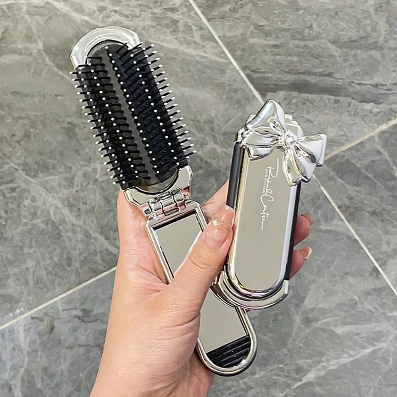 New Sliver Bow Folding Combs w - Beauty Makeup News recension och pris