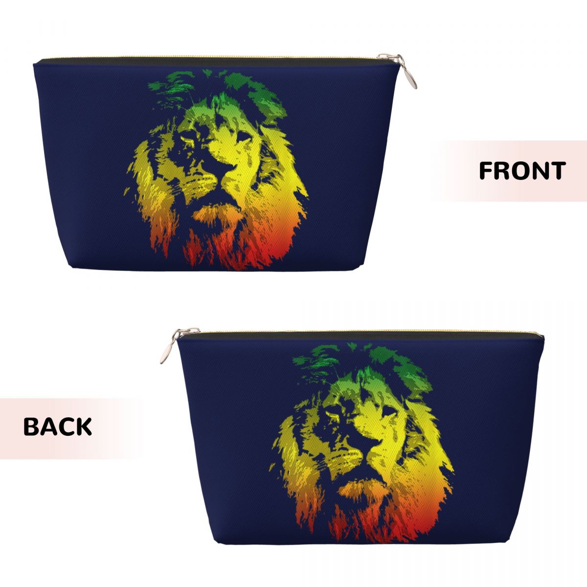 Custom Travel Vintage Lion Of  - Beauty Makeup Kit Box recension och pris
