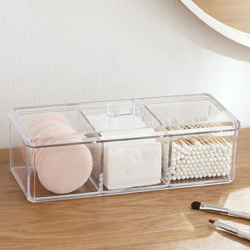 Transparent Cosmetic Storage B - Beauty Makeup Tool Collection recension och pris