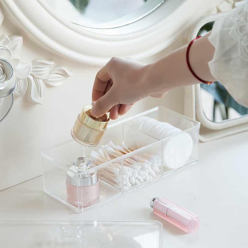 Transparent Cosmetic Storage B - Beauty Makeup Tool Collection recension och pris