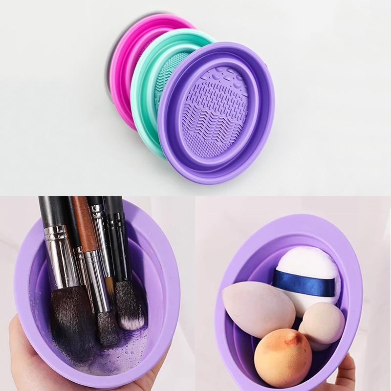 Soft Silicone Makeup Brush Cle - Beauty Makeup Vanity recension och pris