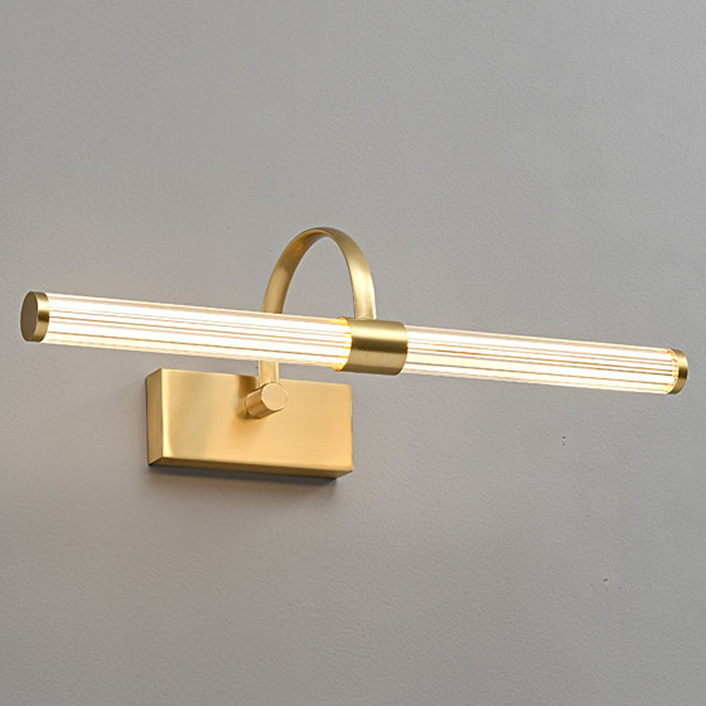 Modern Brass Acrylic LED Wall  - Beauty Makeup Light recension och pris