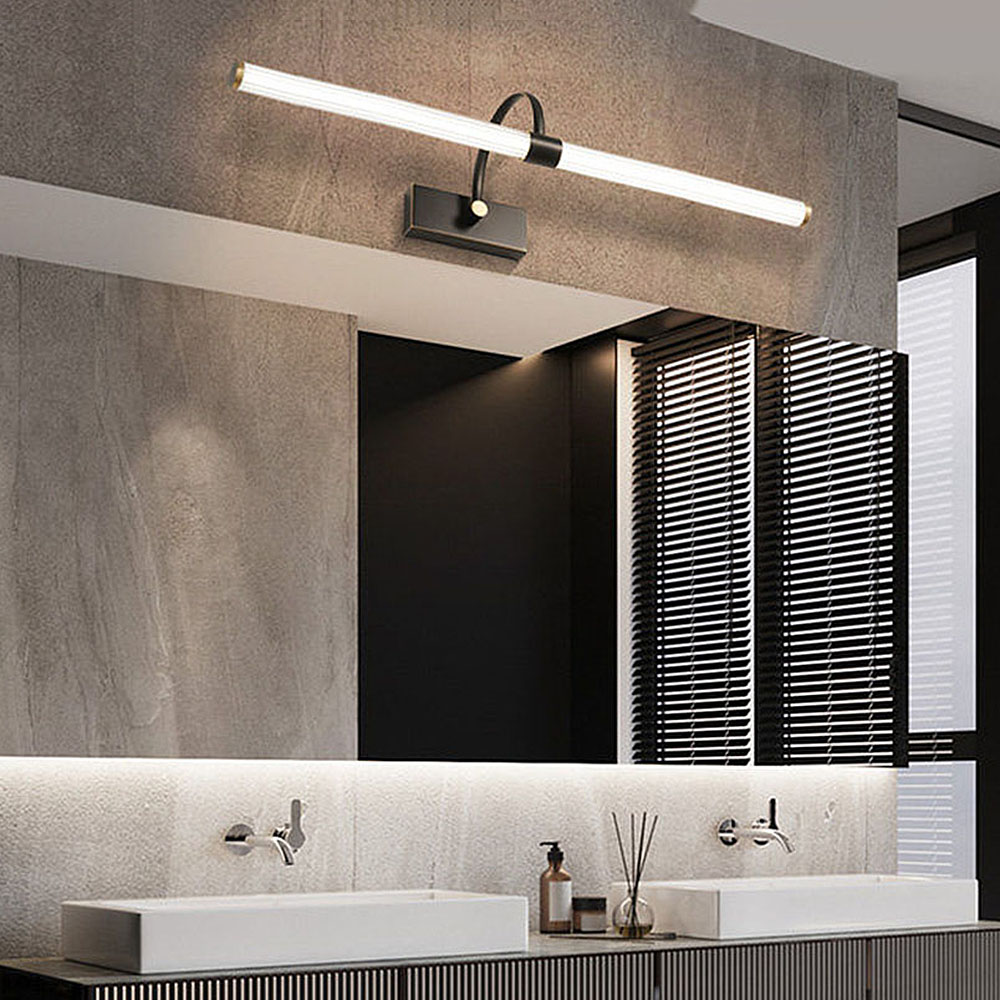 Modern Brass Acrylic LED Wall  - Beauty Makeup Light recension och pris