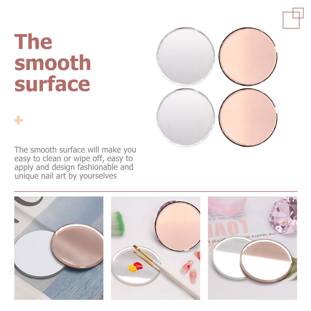 4Pcs Manicure Mixing Pallet Sm - Beauty Makeup Design recension och pris