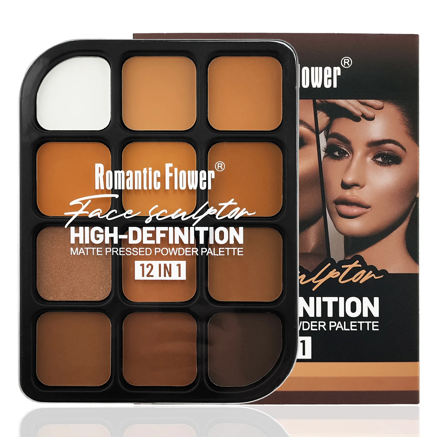 Deep Skin 12-Color Matte Conto - Fenty Beauty Makeup Highlighter recension och pris