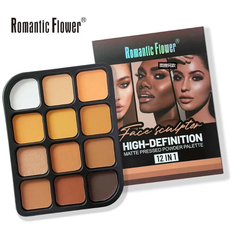 Deep Skin 12-Color Matte Conto - Fenty Beauty Makeup Highlighter recension och pris