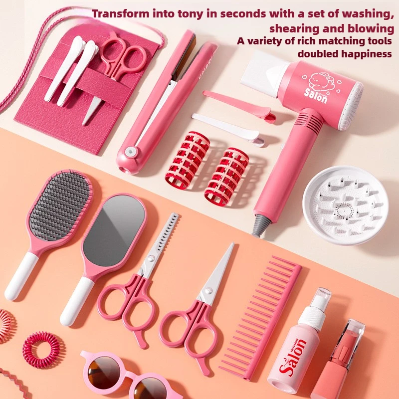 Girls Beauty Salon Set Kids Ha - Beauty Y Makeup recension och pris