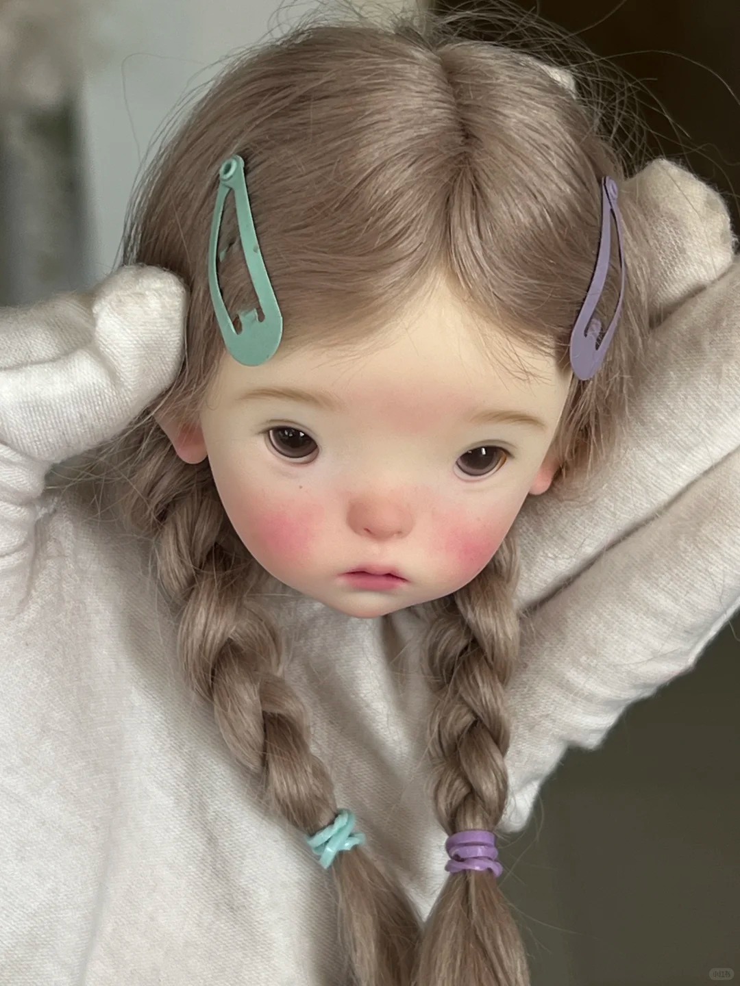 SD BJD Doll 1/6 Landoudou Head - Beauty Y Makeup recension och pris