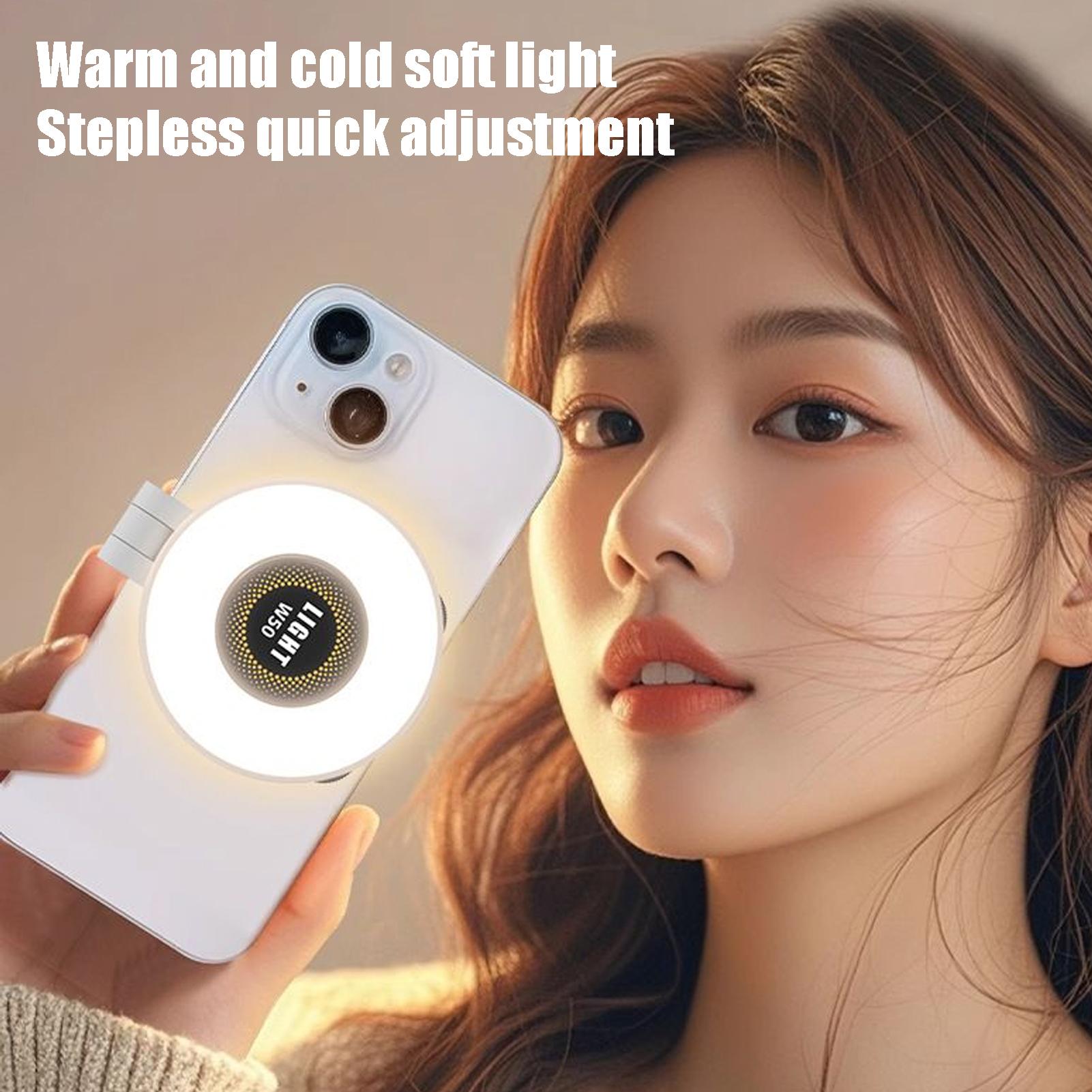 Magnetic Selfie Light 3 Modes  - Beauty Makeup Light recension och pris