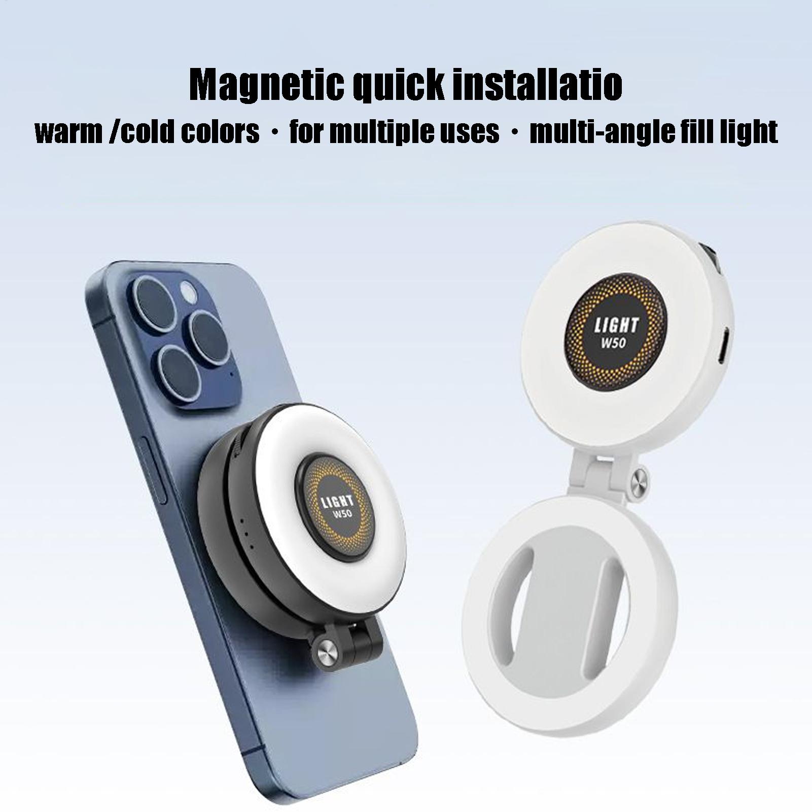 Magnetic Selfie Light 3 Modes  - Beauty Makeup Light recension och pris