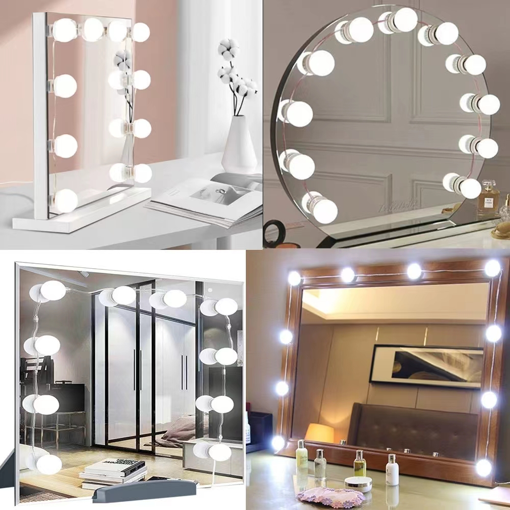LED Light Paste Mirror Makeup  - Beauty Makeup Light recension och pris