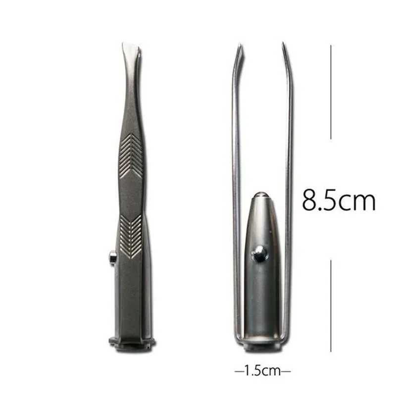 1/3Pcs Led Eyebrow Tweezers St - Beauty Makeup Design recension och pris