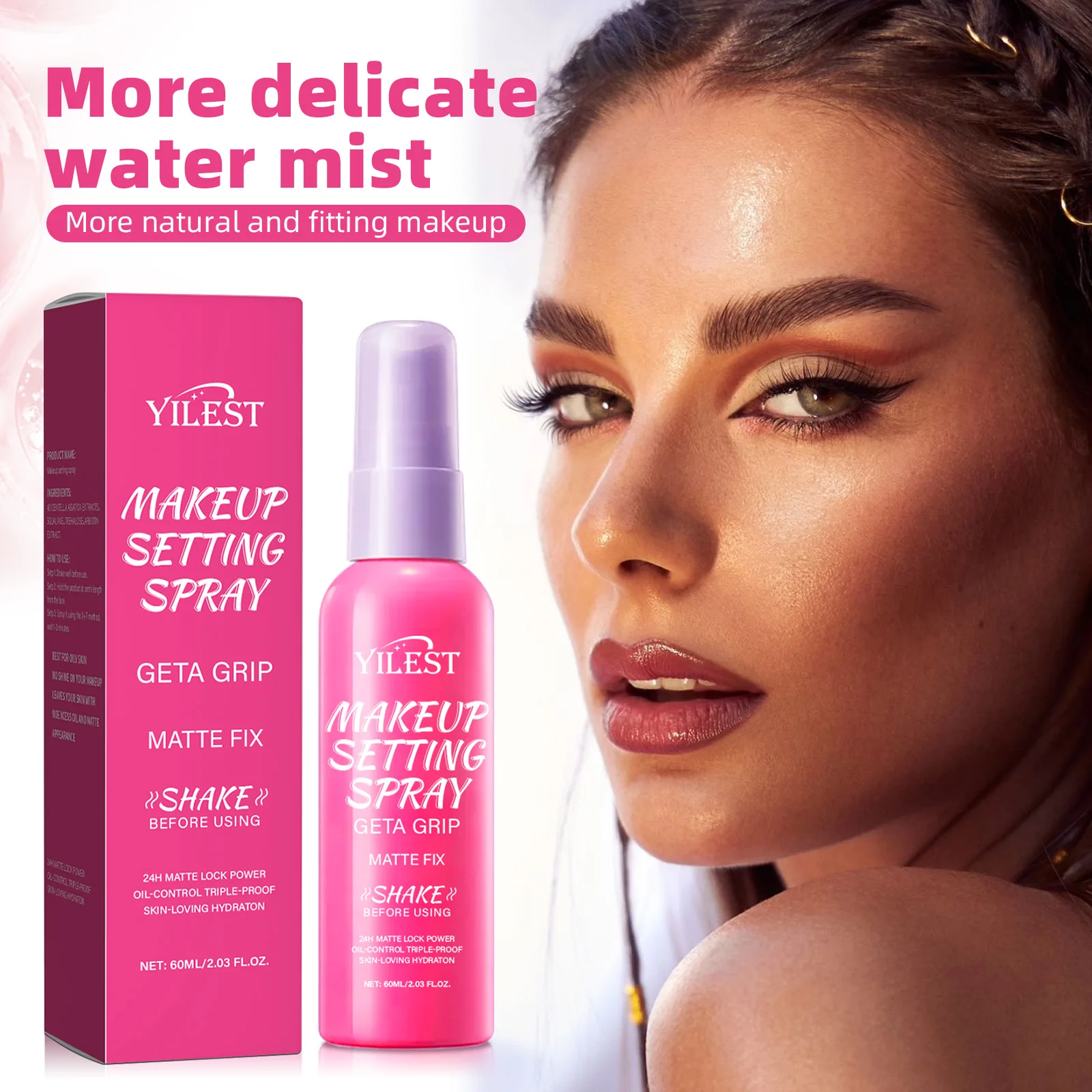 Matte Waterproof Setting Spray - Makeup Fixing Mist recension och pris