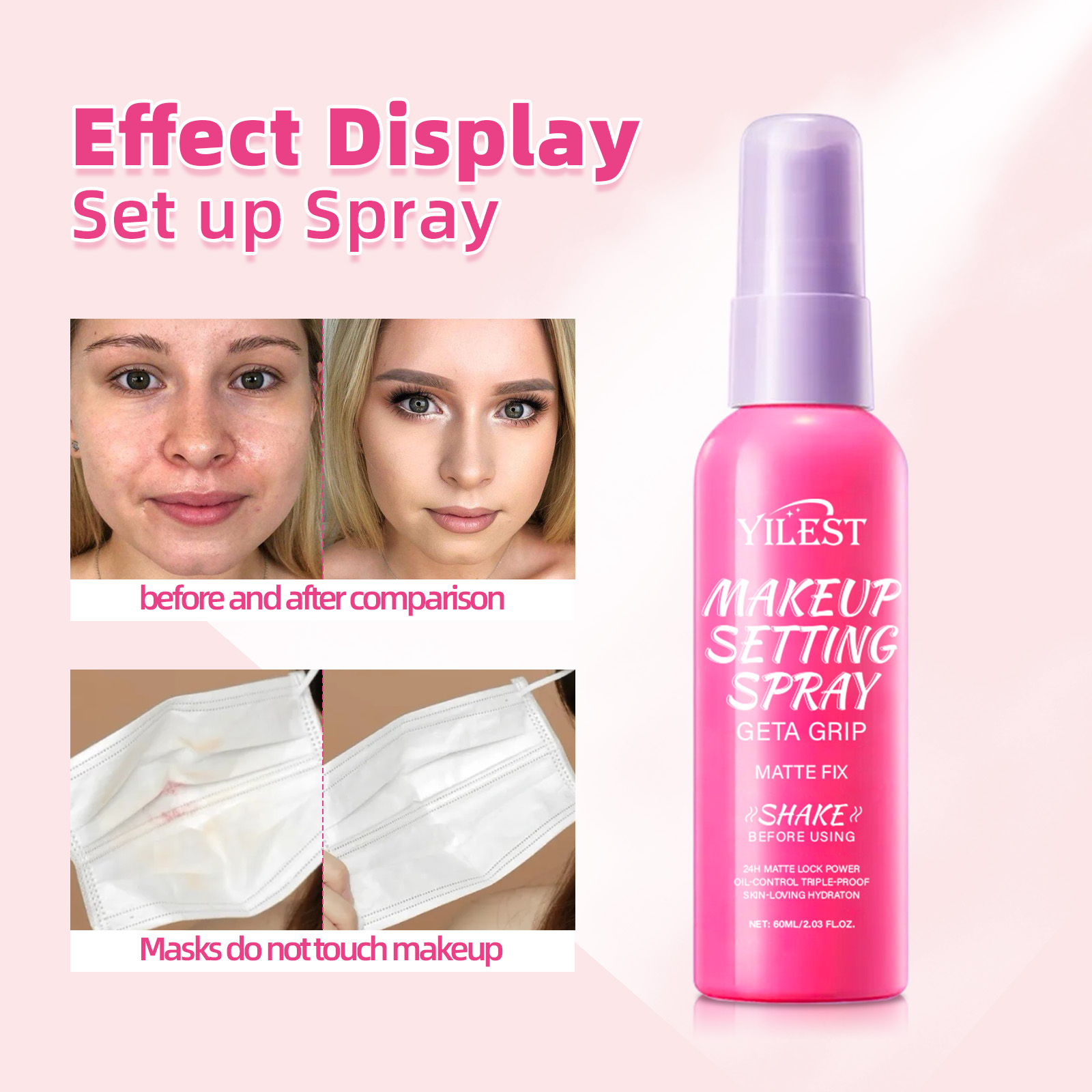 Matte Waterproof Setting Spray - Makeup Fixing Mist recension och pris