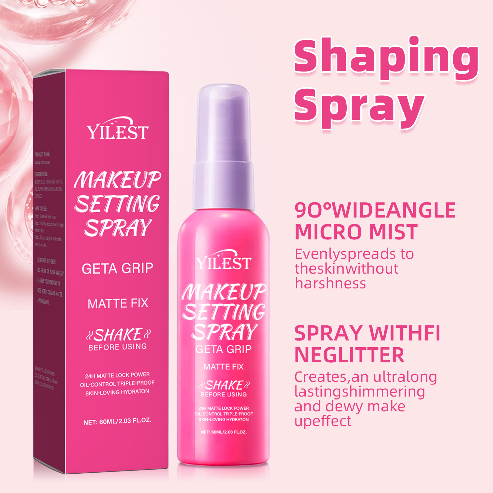 Matte Waterproof Setting Spray - Makeup Fixing Mist recension och pris