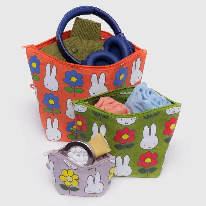 Miffy Cosmetic Bag 3-piece Set - Beauty Makeup Tool Collection recension och pris