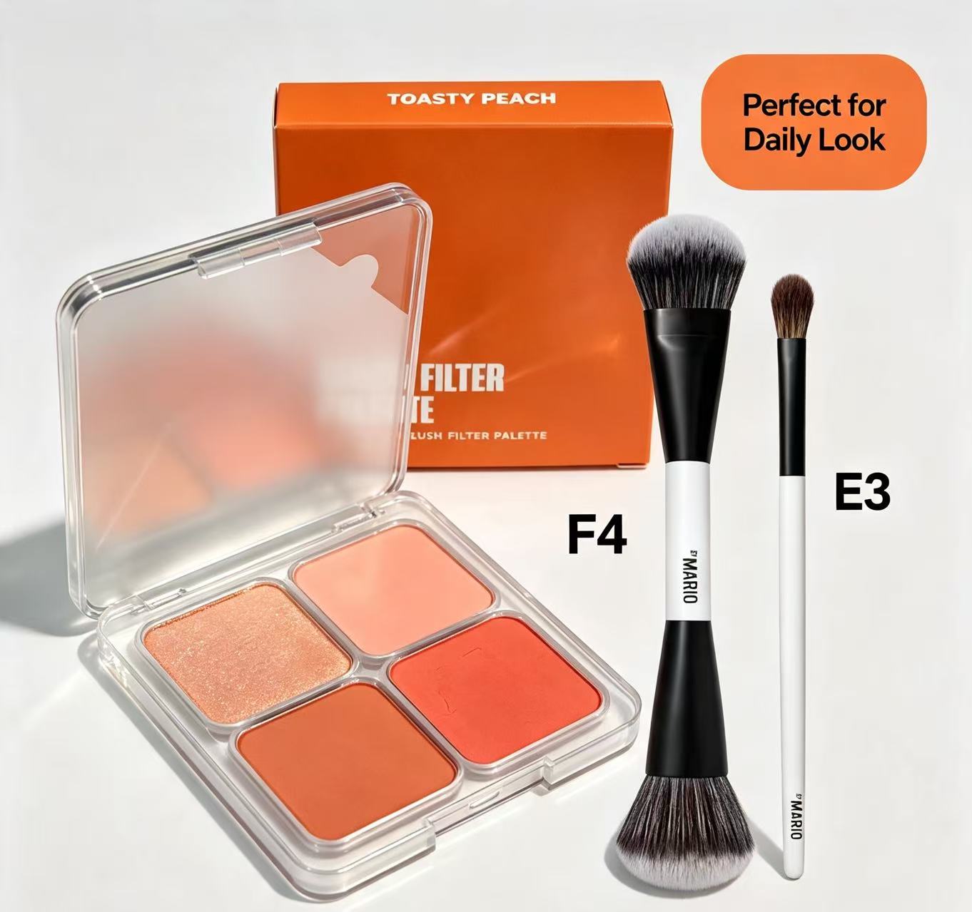 4-in-1 Women's Cosmetic Blush  - Beauty Makeup Filter recension och pris