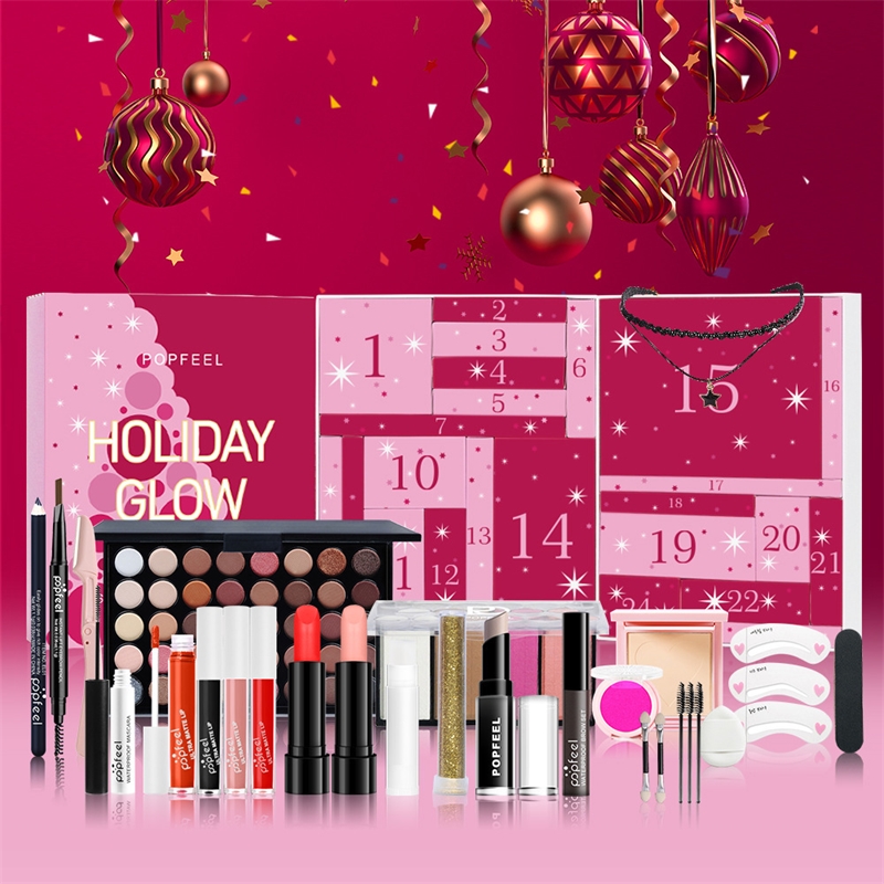 Christmas Countdown Makeup Set - Beauty Makeup Advent Calendar recension och pris