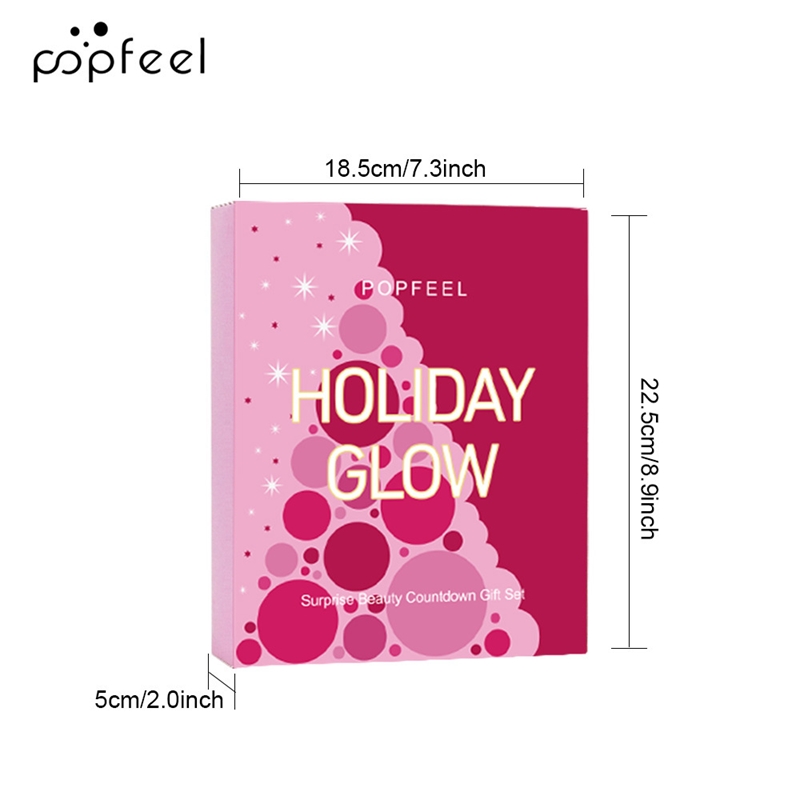 Christmas Countdown Makeup Set - Beauty Makeup Advent Calendar recension och pris