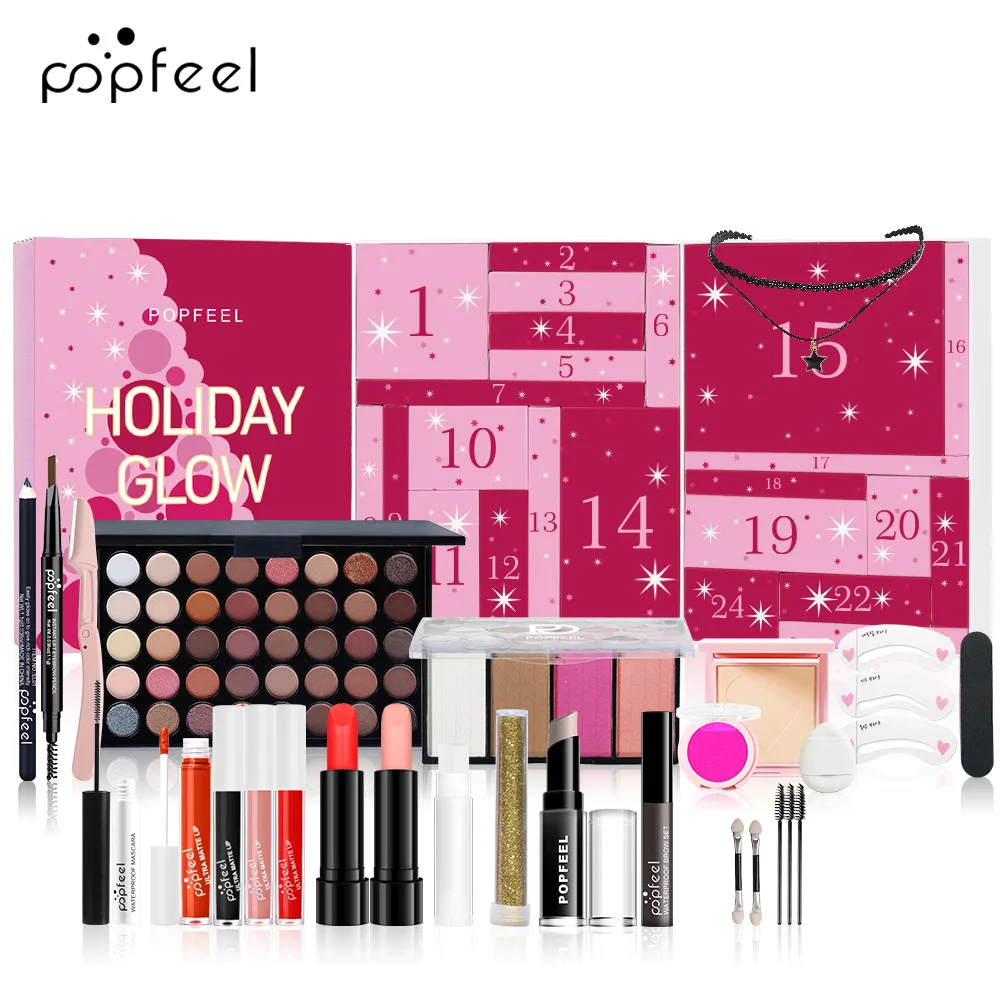 Christmas Countdown Makeup Set - Beauty Makeup Advent Calendar recension och pris