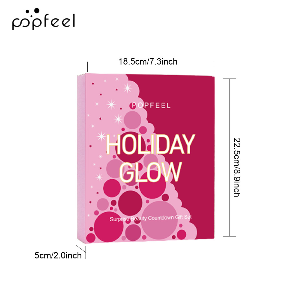Christmas Countdown Makeup Set - Beauty Makeup Advent Calendar recension och pris