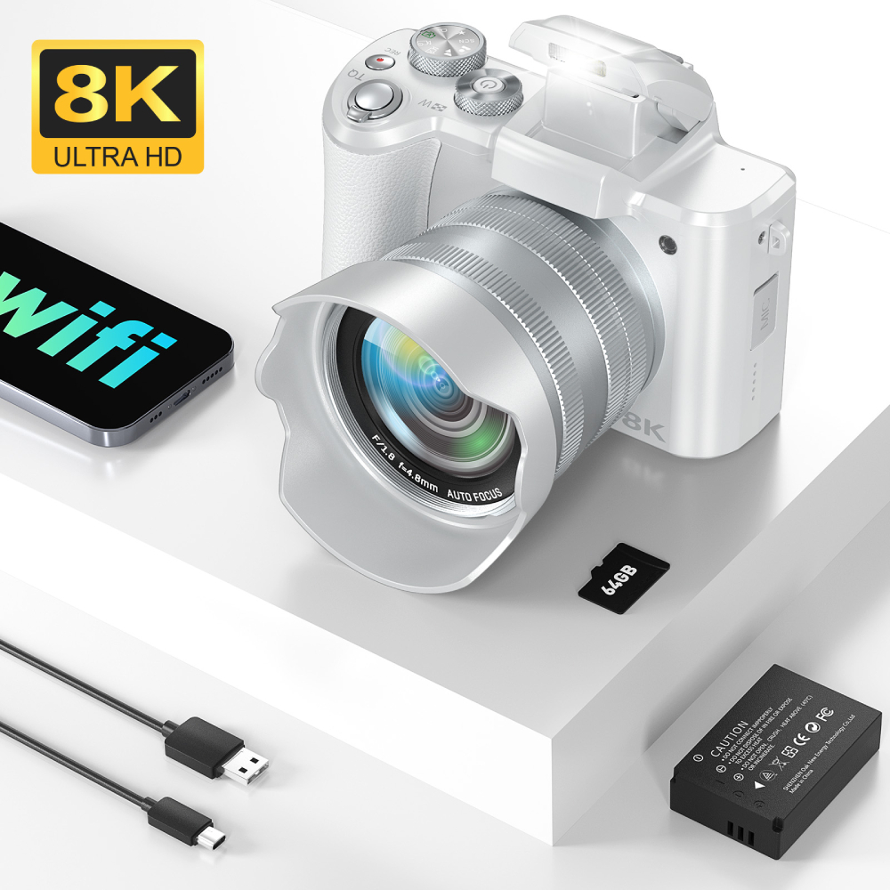 8K Digital Camera for Photogra - Beauty Makeup Korean recension och pris