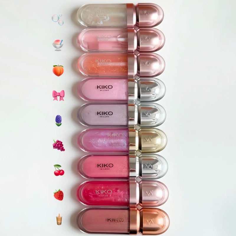 KIKO 3D Liquid Lip Glaze Trans - Fenty Beauty Makeup Highlighter recension och pris