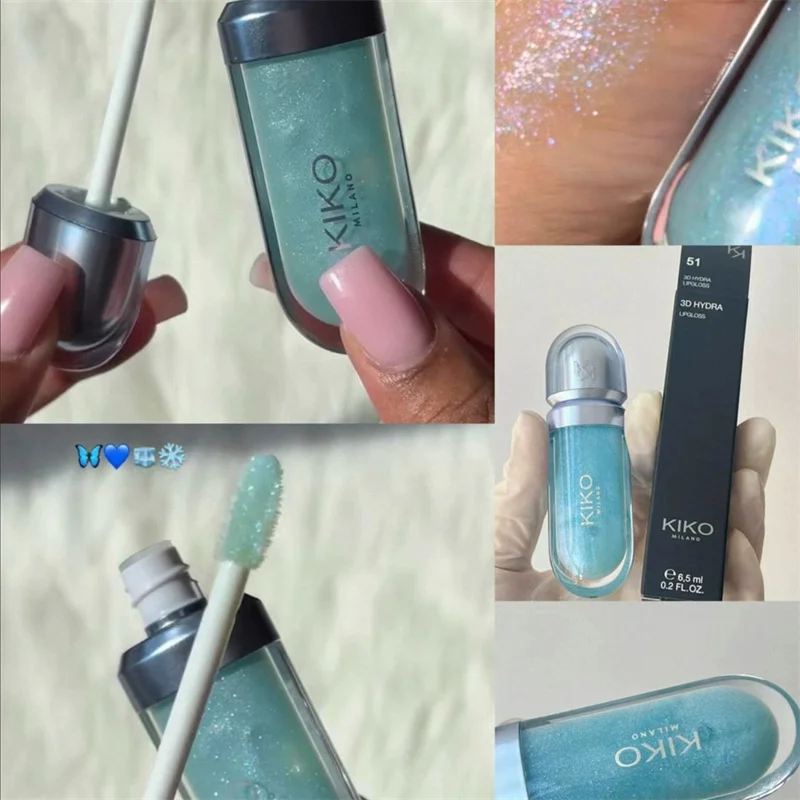 KIKO 3D Liquid Lip Glaze Trans - Fenty Beauty Makeup Highlighter recension och pris