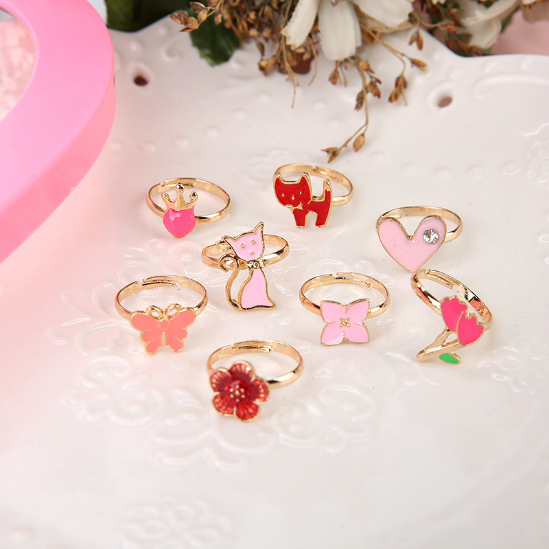 10/20 pcs Children Cute Ring A - Beauty Y Makeup recension och pris
