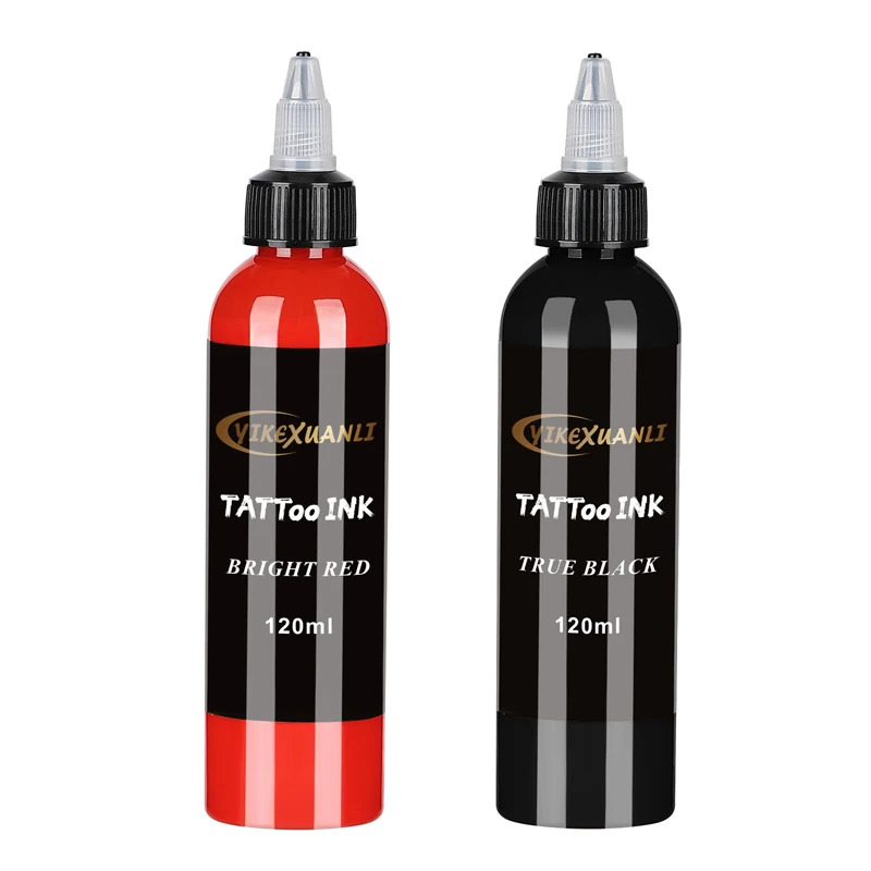 120ml Red/Black Tattoo Ink Pig - Beauty Makeup Kit Box recension och pris
