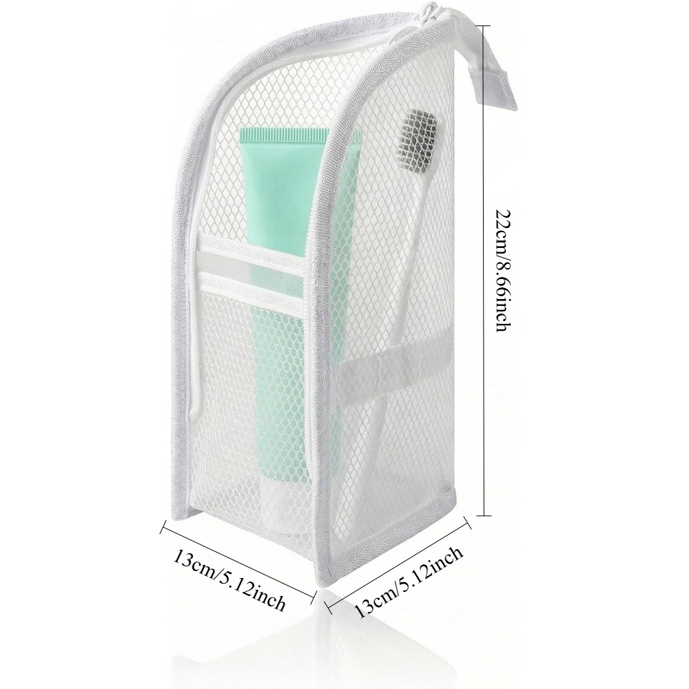 Mesh Toiletry Bag Breathable Q - Beauty Makeup Vanity recension och pris