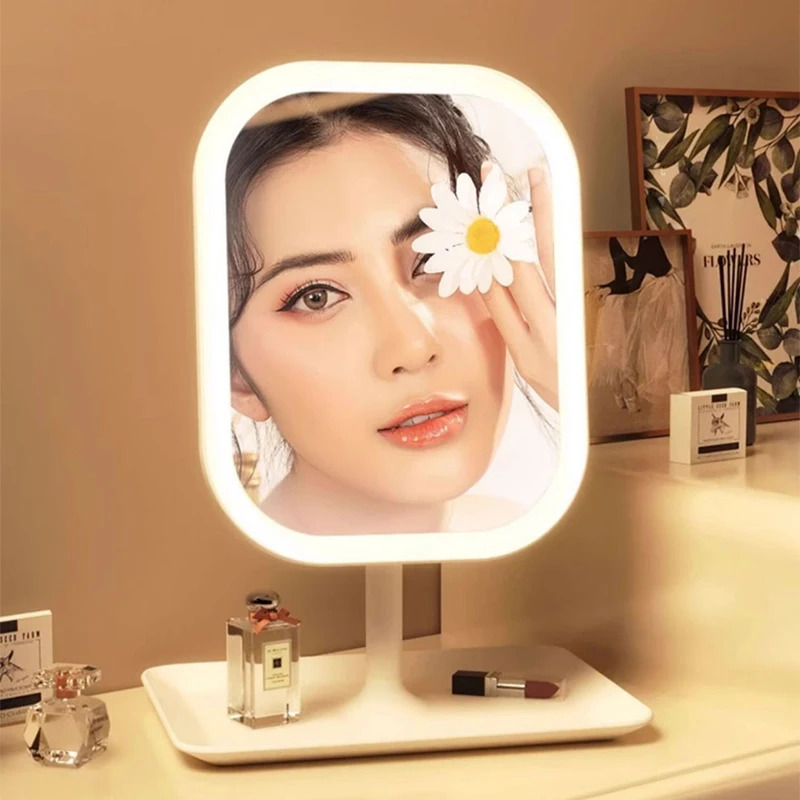 New  LED Modern Desktop Vanity - Beauty Makeup Vanity recension och pris
