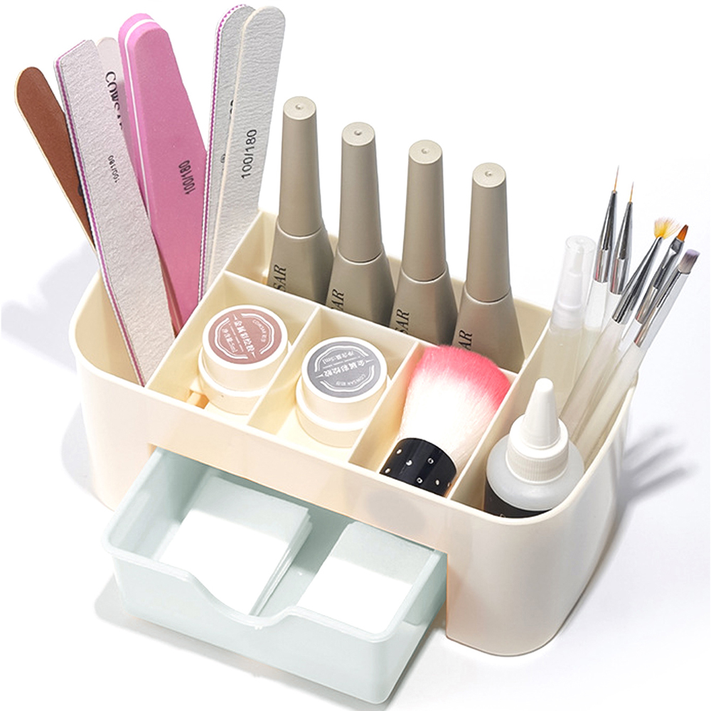 Nail Art Organizer Desktop Dra - Beauty Makeup Vanity recension och pris