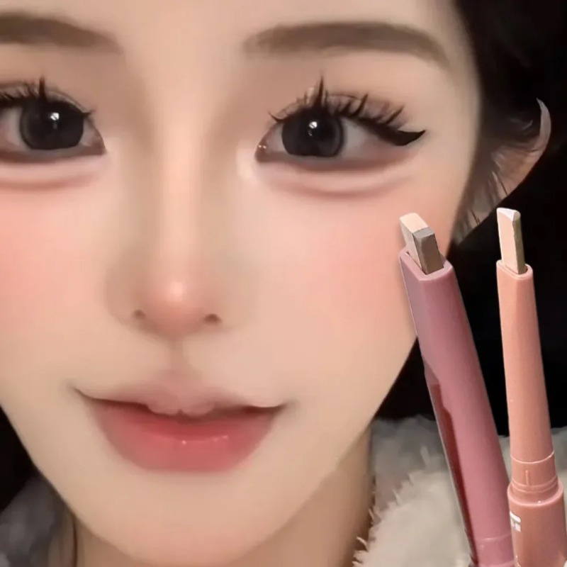 Korean 2in1 Lying Silkworm Pen - Beauty Makeup Korean recension och pris