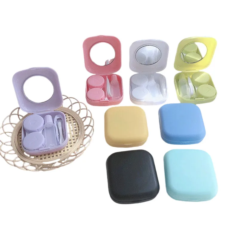 Mini Contact Lens Case Pocket  - Beauty Makeup Kit Box recension och pris